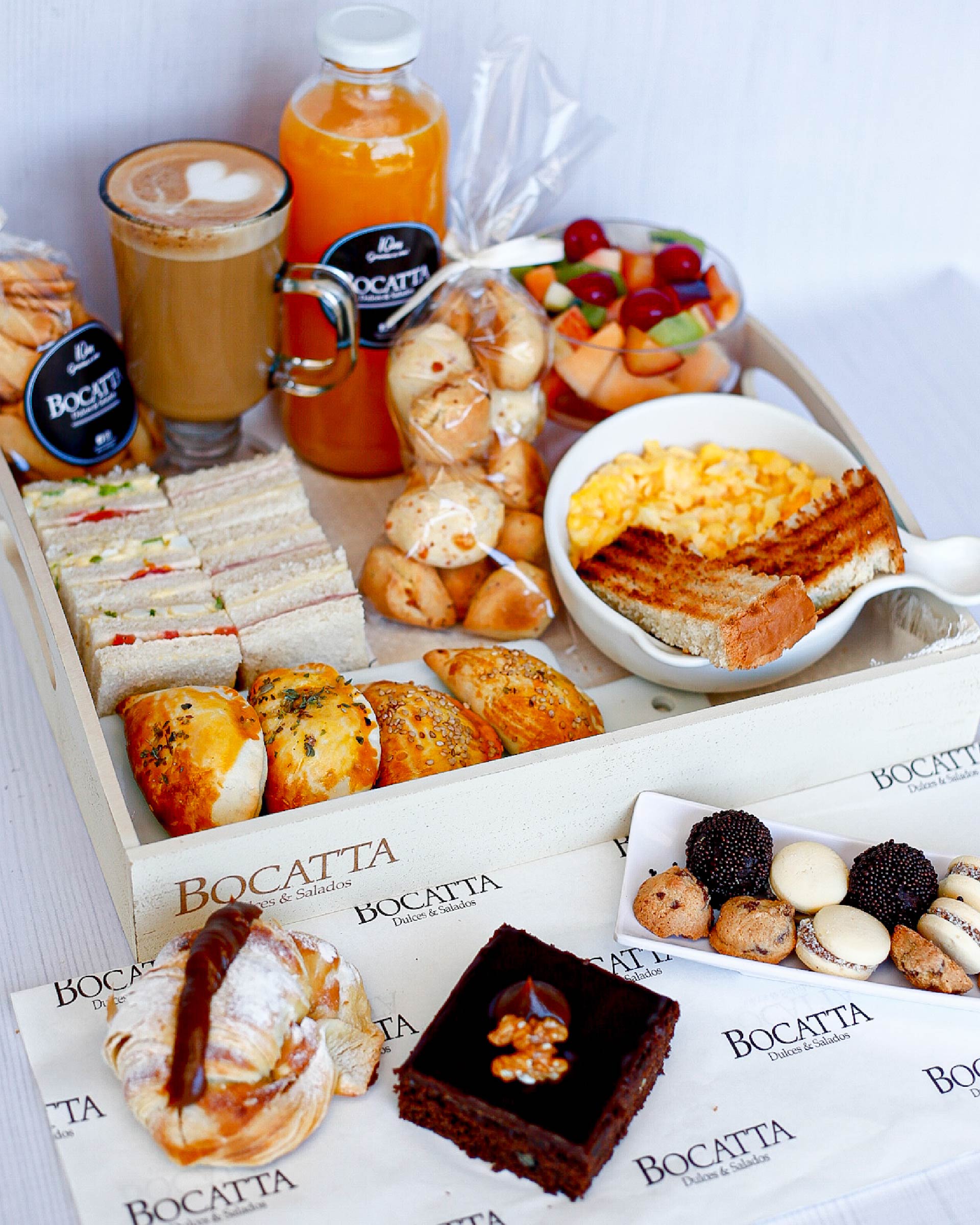 Bandejas de desayuno